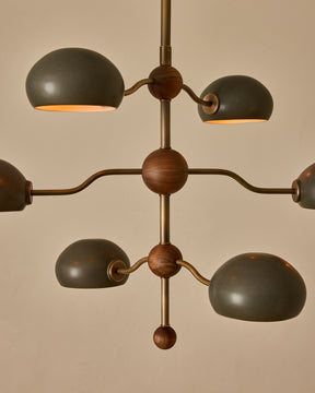 Baker Axis Chandelier - Three Tier