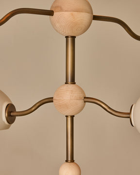 Baker Axis Chandelier - Three Tier