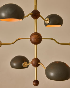 Baker Axis Chandelier - Three Tier