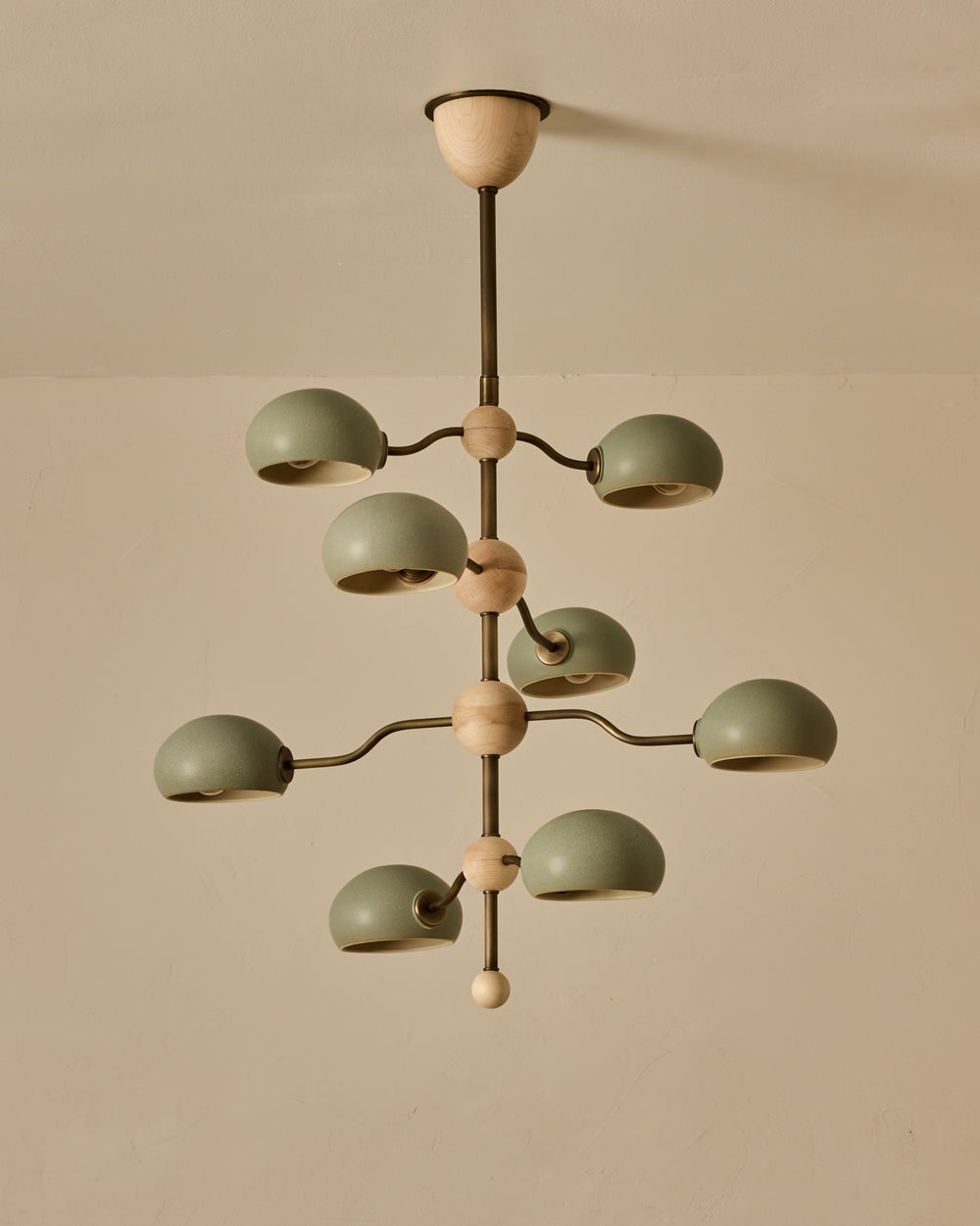 #shade-color_olivine #Metal-+-Wood-Finish_Antique Brass / Clear Maple