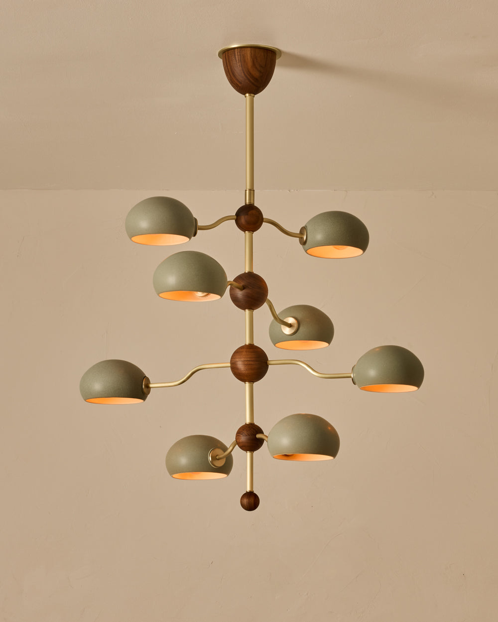 #shade-color_olivine #Metal-+-Wood-Finish_Satin Brass / Black Walnut