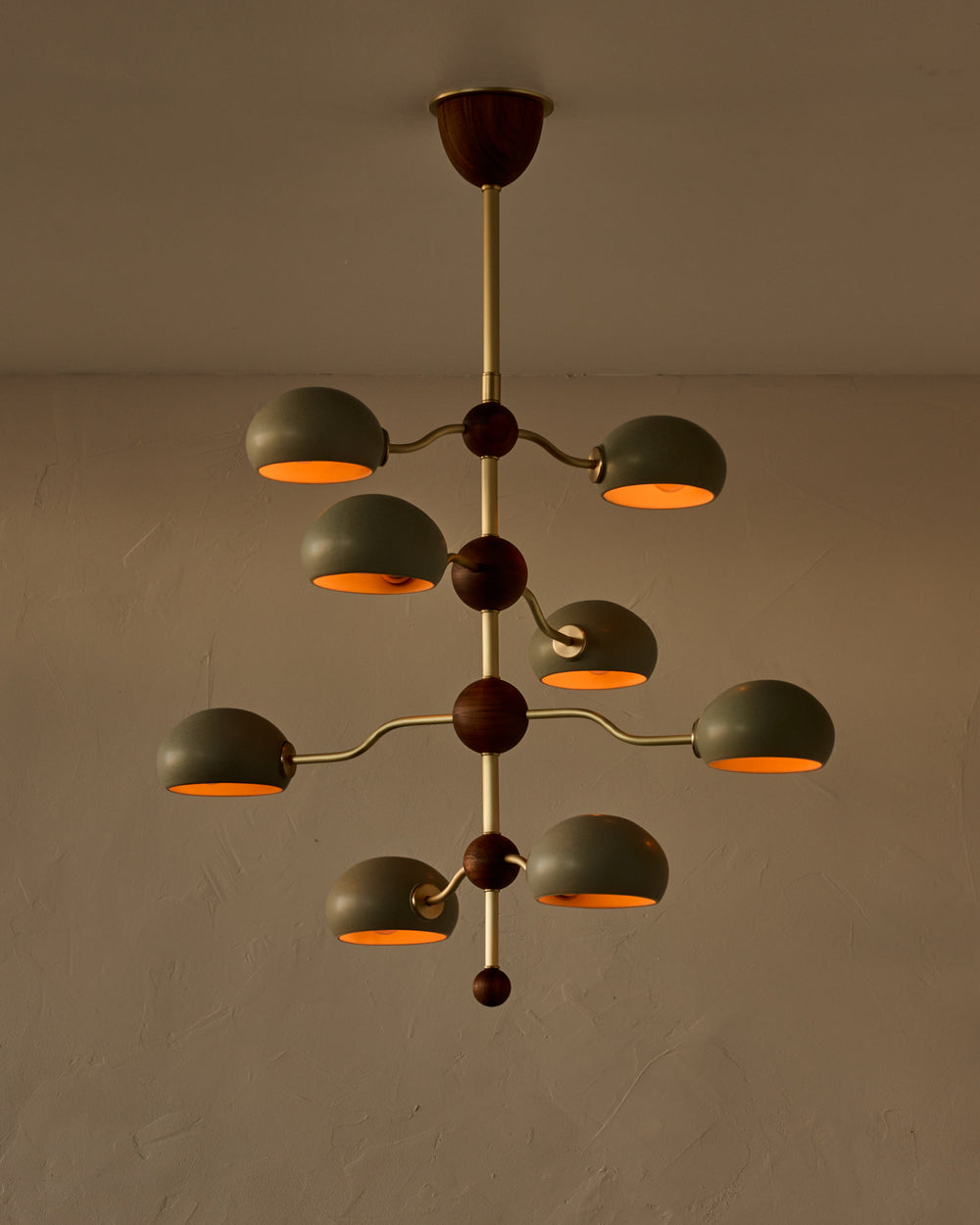 #shade-color_olivine #Metal-+-Wood-Finish_Satin Brass / Black Walnut