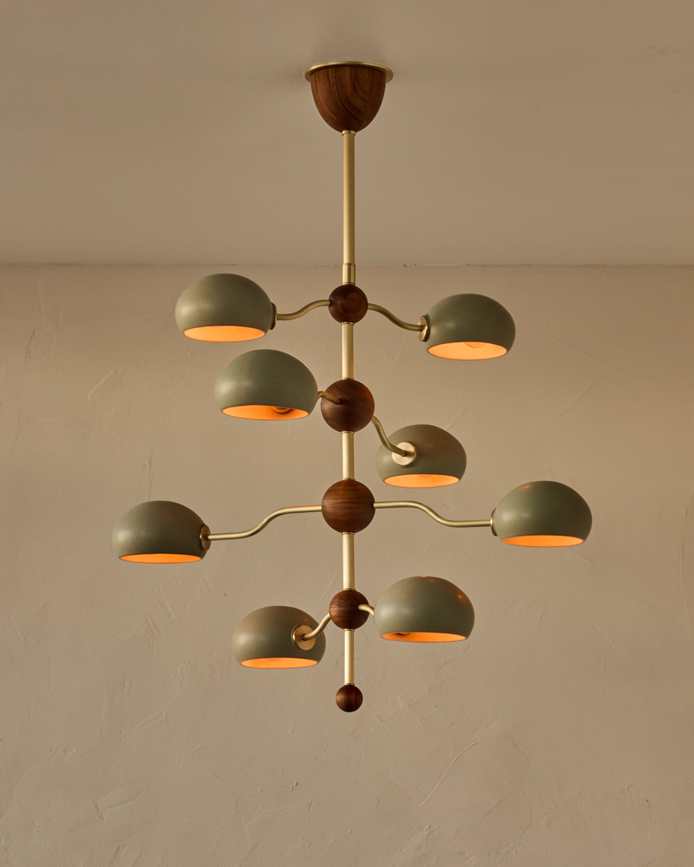 #shade-color_olivine #Metal-+-Wood-Finish_Satin Brass / Black Walnut
