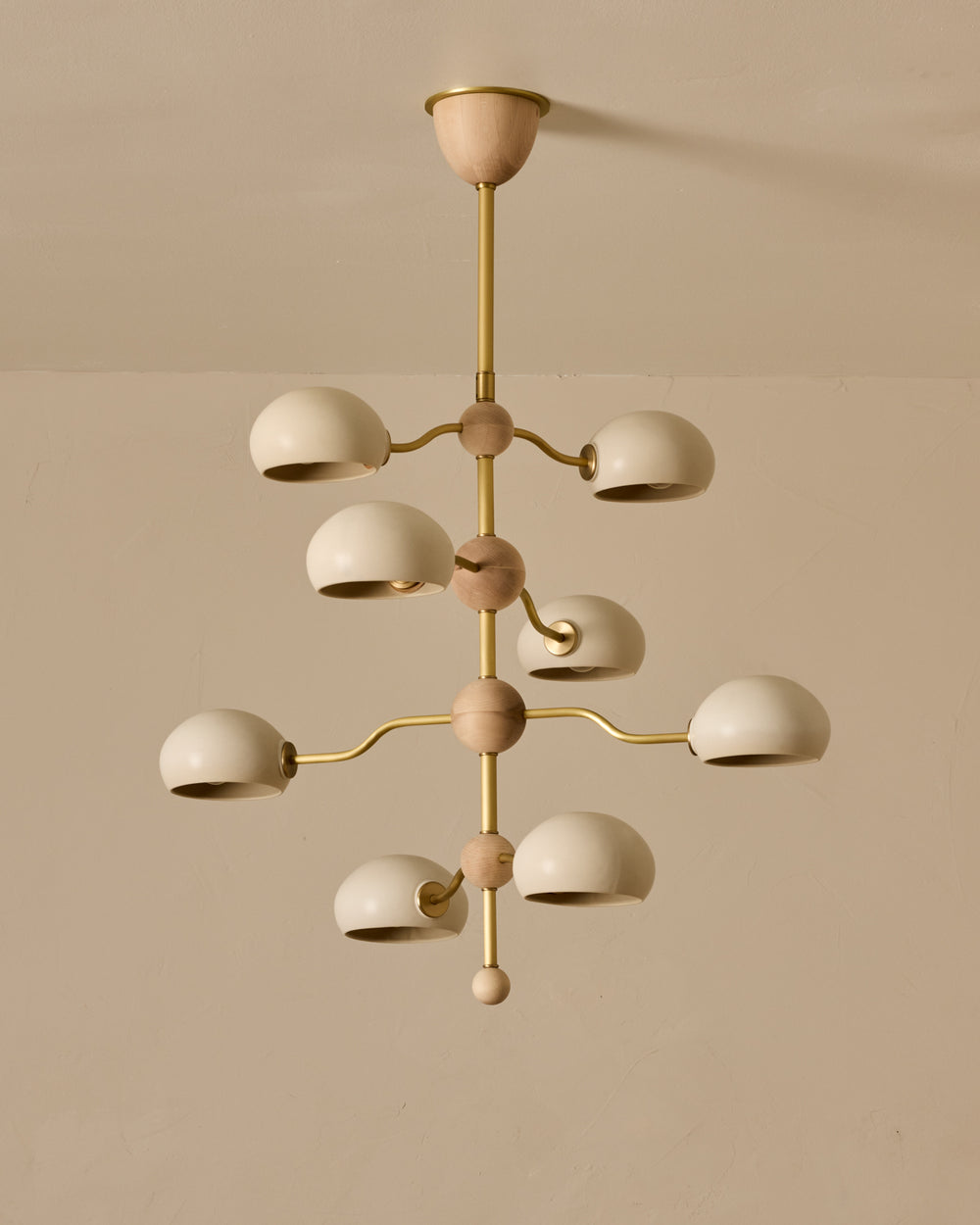 #shade-color_dove #Metal-+-Wood-Finish_Satin Brass / Clear Maple