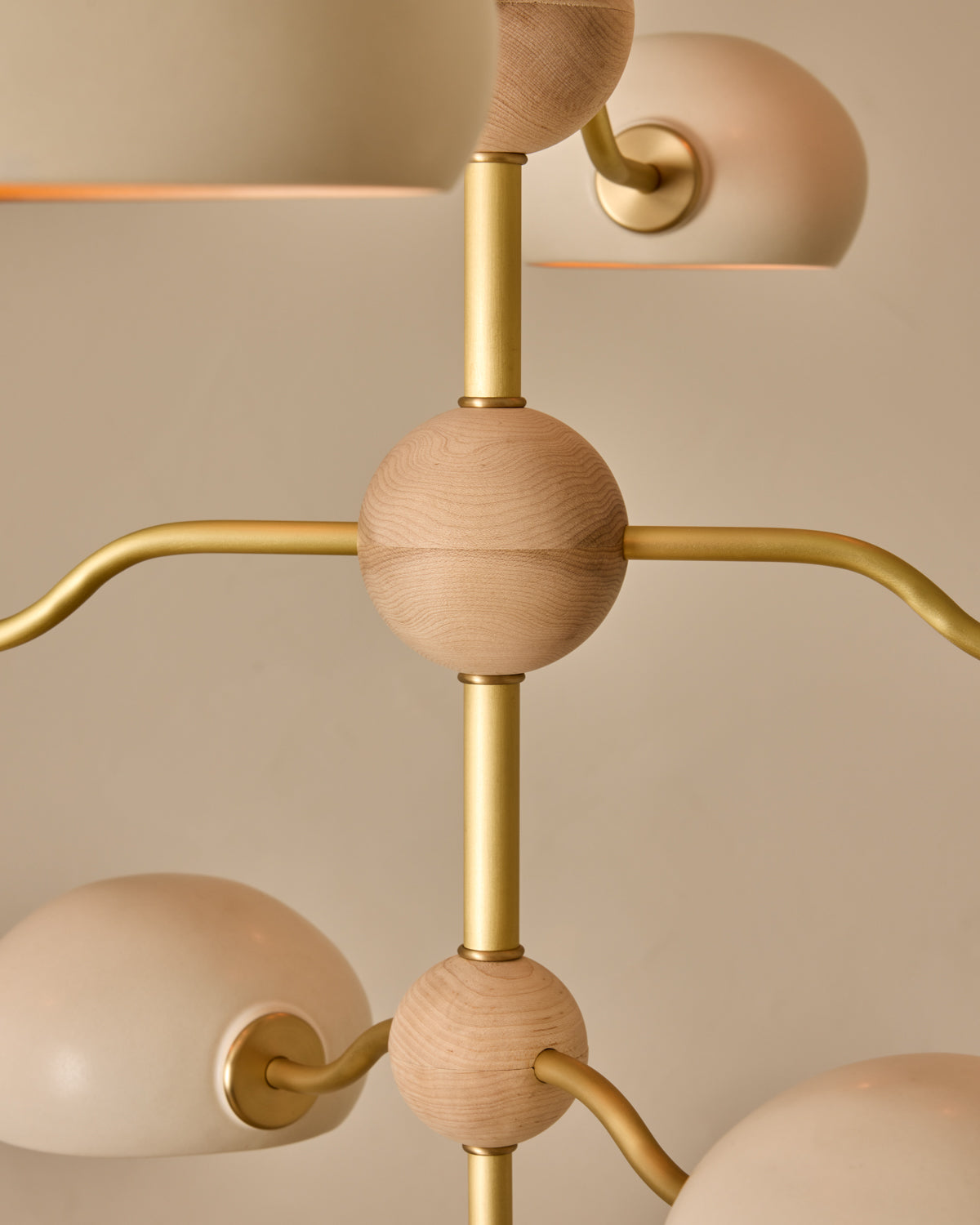 #shade-color_dove #Metal-+-Wood-Finish_Satin Brass / Clear Maple