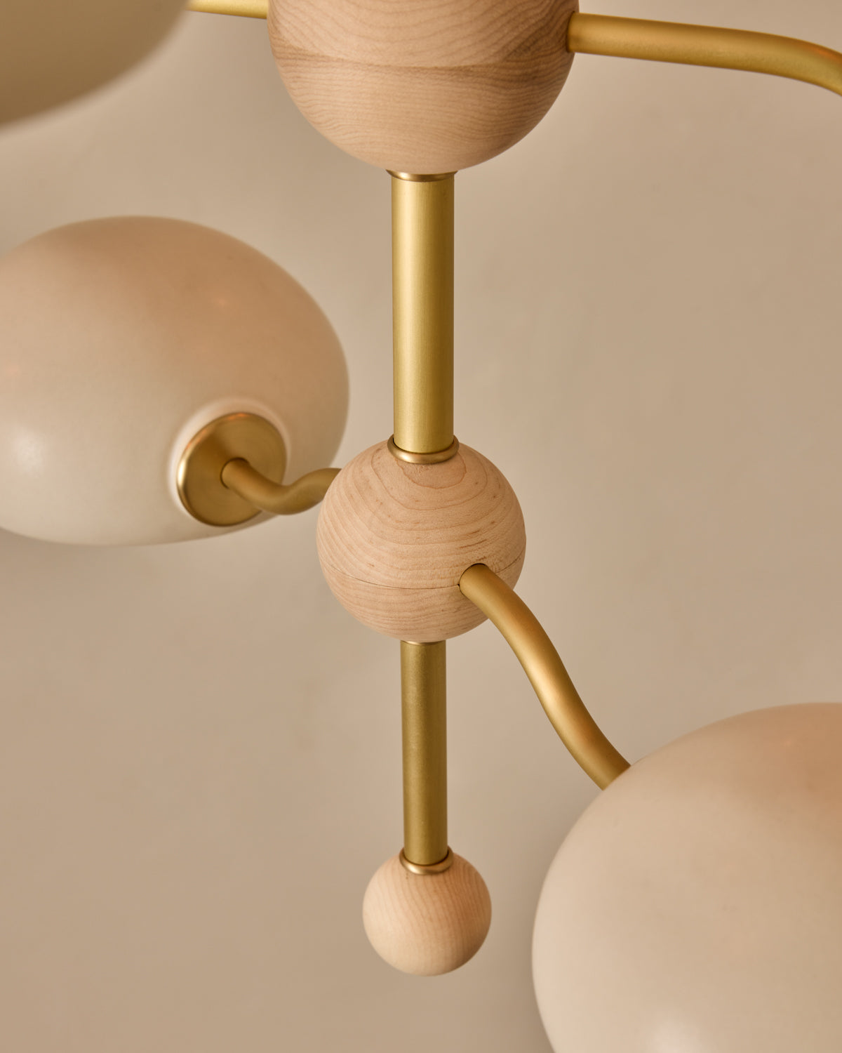 #shade-color_dove #Metal-+-Wood-Finish_Satin Brass / Clear Maple