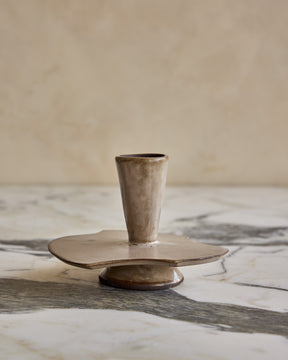 Nesting Ceramic Candle Holders - Foam Trio