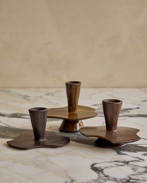Nesting Ceramic Candle Holders