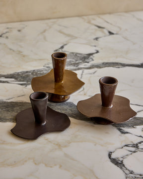 Nesting Ceramic Candle Holders
