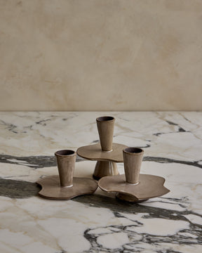 Nesting Ceramic Candle Holders