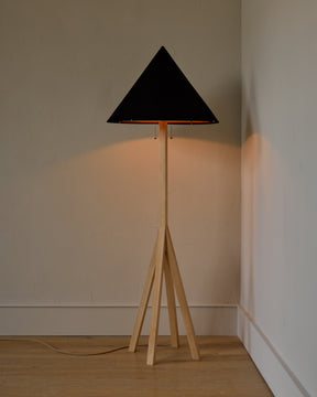 Anouck Floor Lamp - Clear Maple