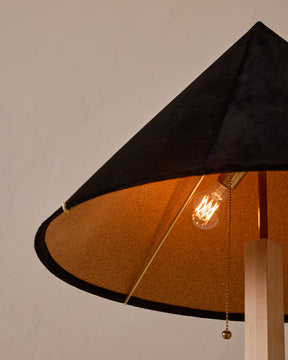 Anouck Floor Lamp - Clear Maple