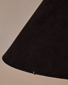 Anouck Floor Lamp - Black Walnut