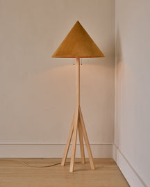 Anouck Floor Lamp - Clear Maple