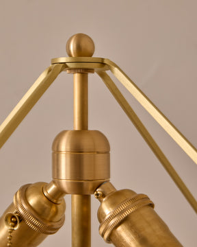 Anouck Floor Lamp - Clear Maple