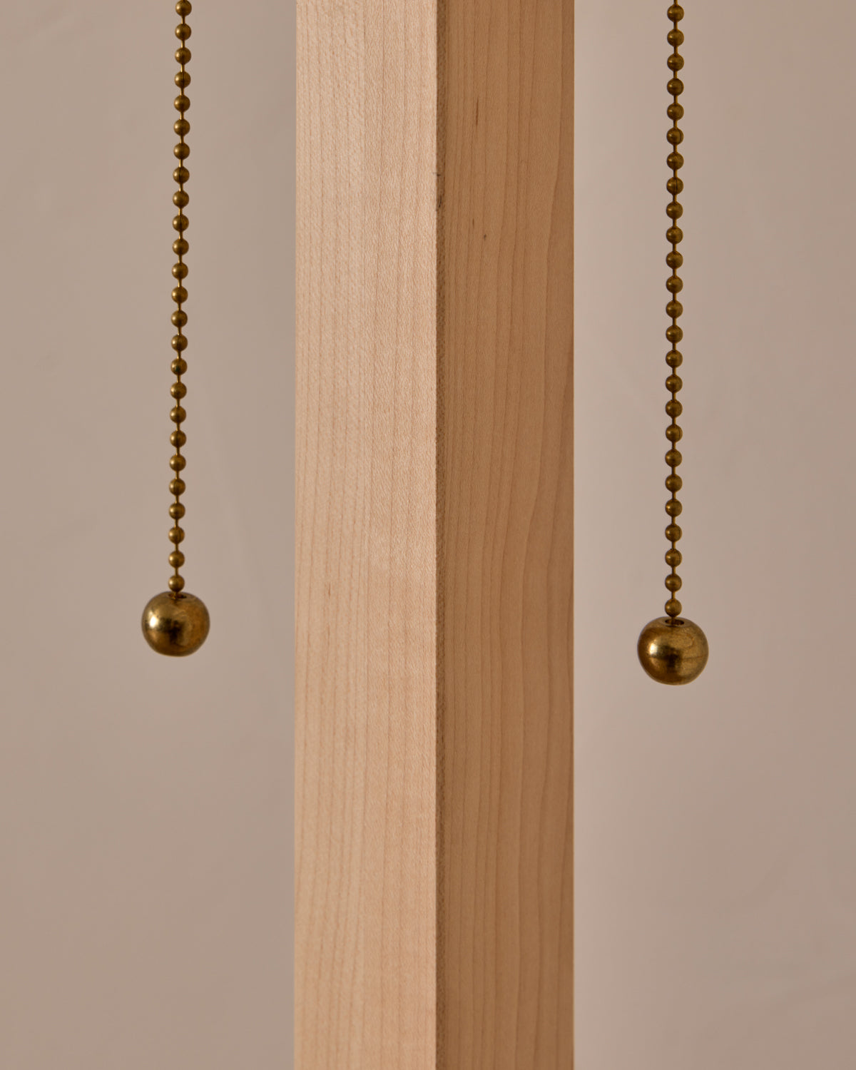 Anouck Floor Lamp - Clear Maple