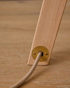 Anouck Floor Lamp - Clear Maple