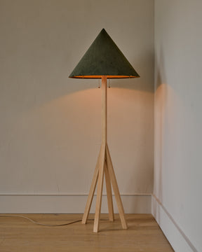 Anouck Floor Lamp - Clear Maple