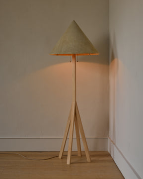 Anouck Floor Lamp - Clear Maple