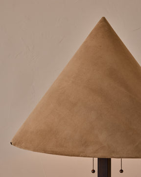 Anouck Floor Lamp - Dark Wash Maple