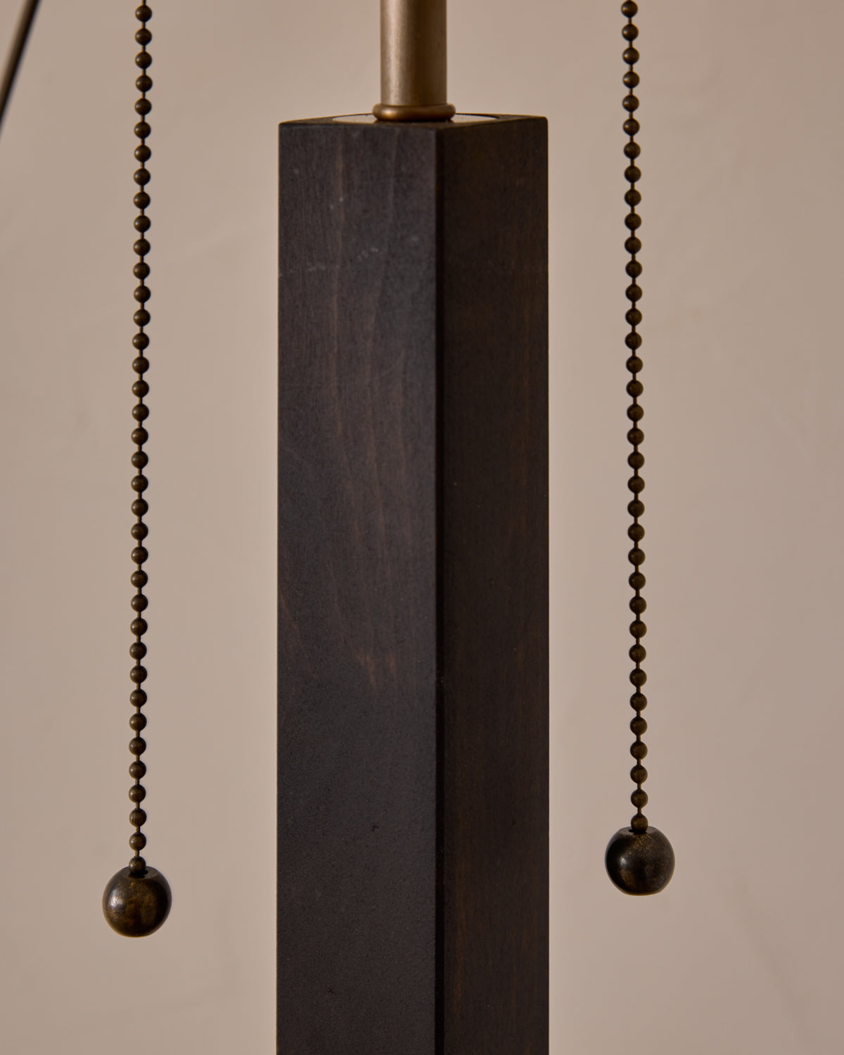 Anouck Floor Lamp - Dark Wash Maple