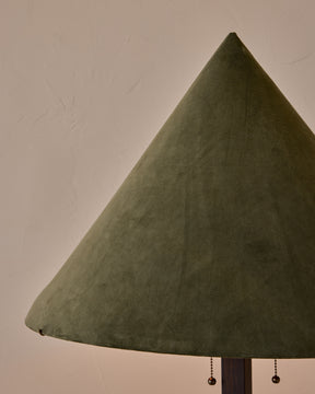 Anouck Floor Lamp - Dark Wash Maple