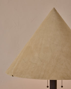 Anouck Floor Lamp - Dark Wash Maple