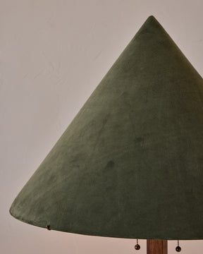 Anouck Floor Lamp - Black Walnut