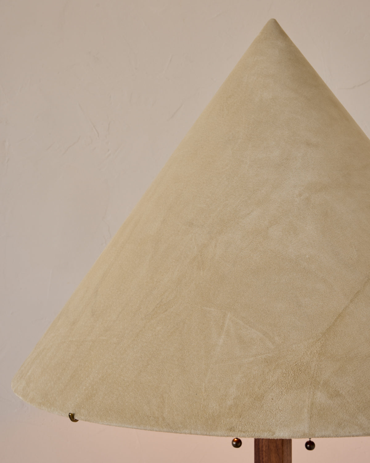 Anouck Floor Lamp - Black Walnut