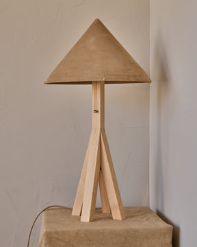 Anouck Table Lamp - Clear Maple