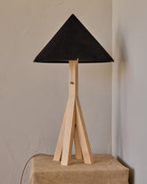 Anouck Table Lamp - Clear Maple