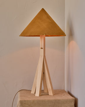 Anouck Table Lamp - Clear Maple