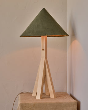Anouck Table Lamp - Clear Maple