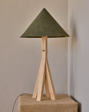 Anouck Table Lamp - Clear Maple