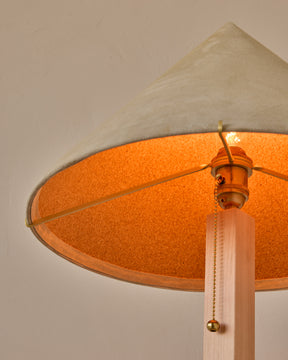 Anouck Table Lamp - Clear Maple