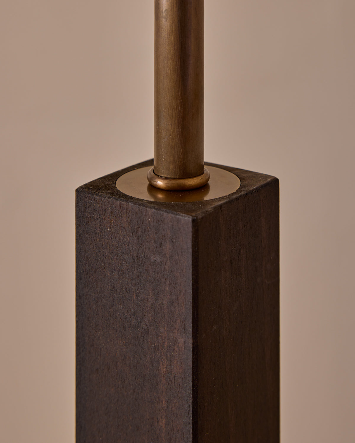 Anouck Floor Lamp - Dark Wash Maple
