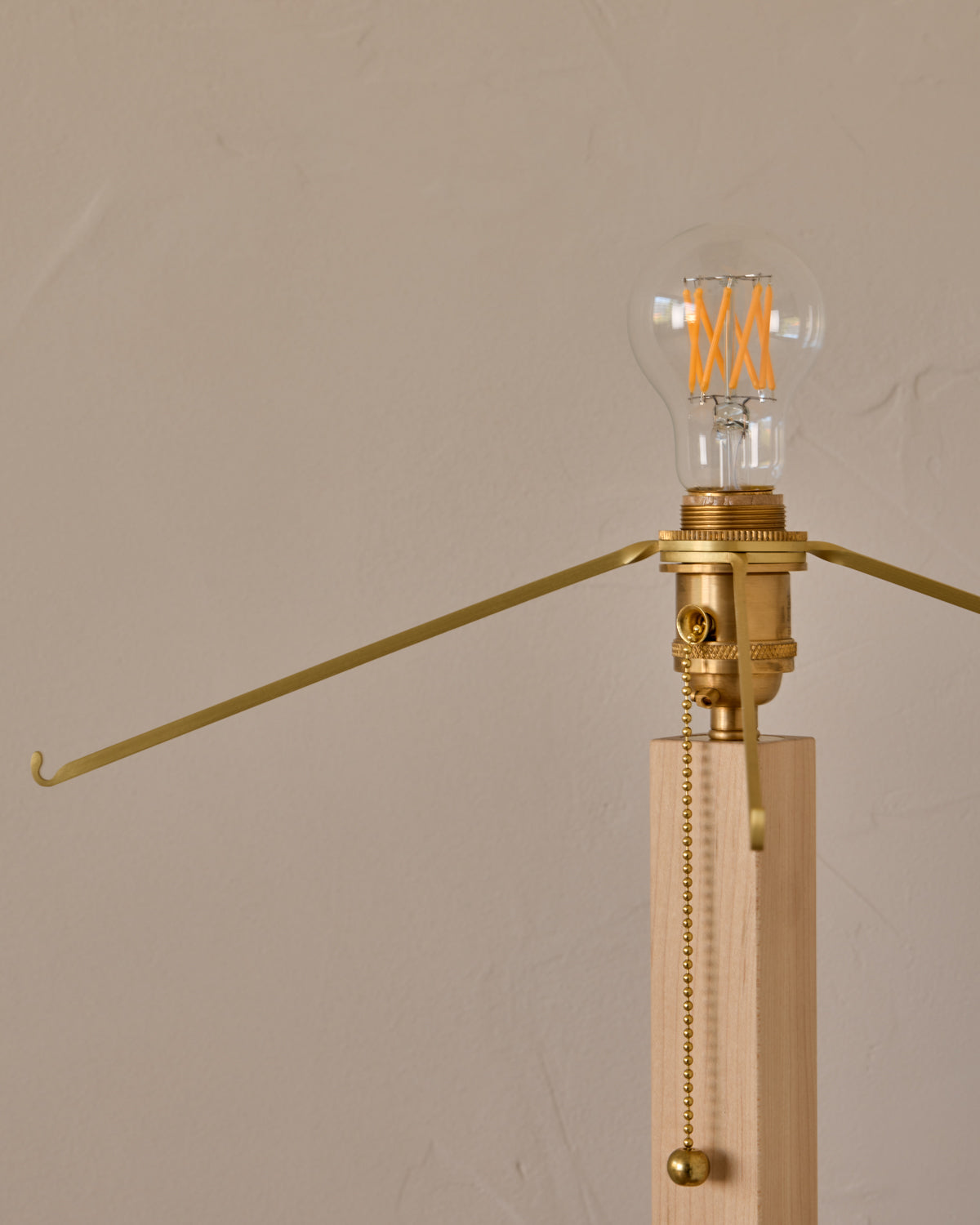 Anouck Table Lamp - Clear Maple