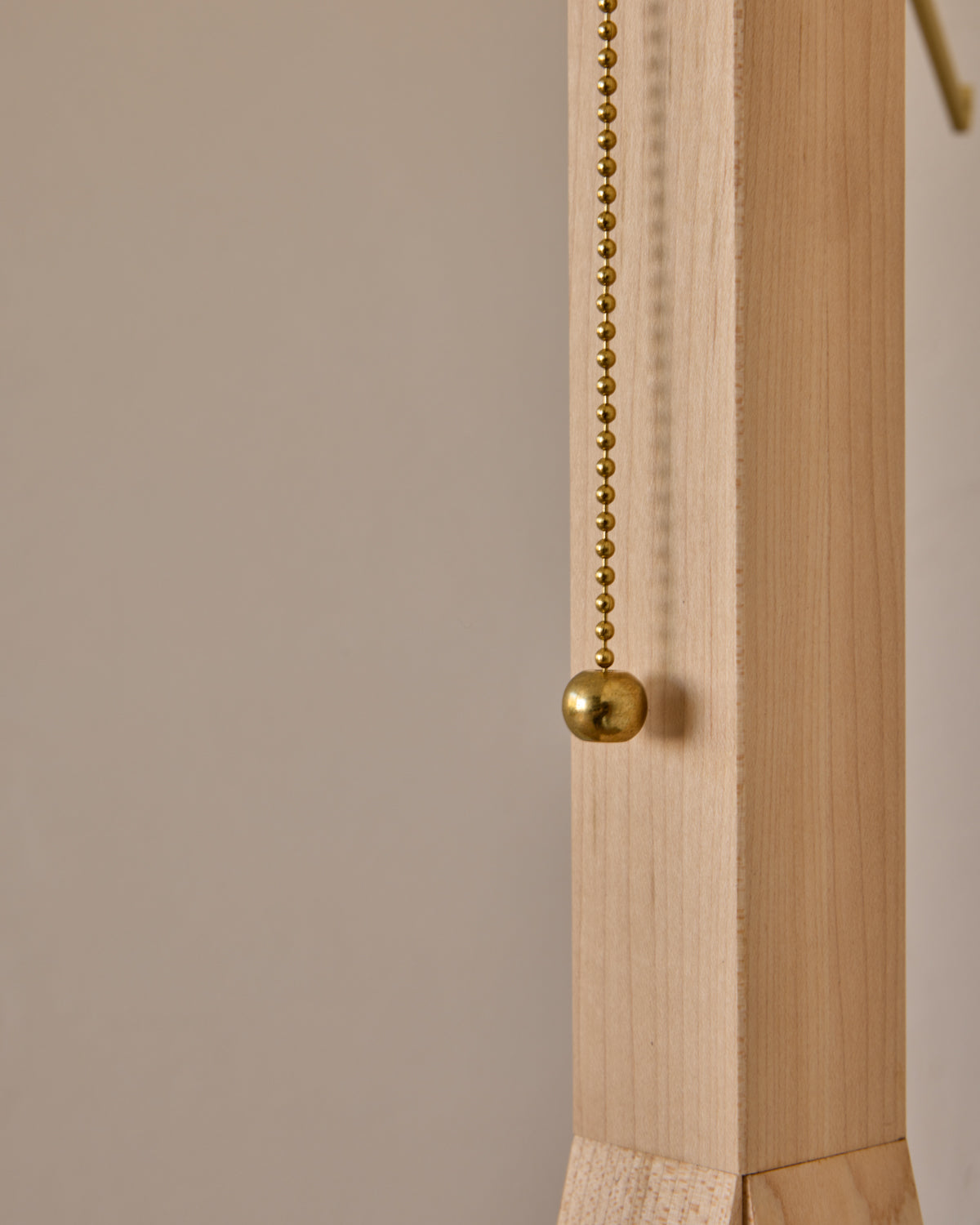 Anouck Table Lamp - Clear Maple