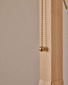 Anouck Table Lamp - Clear Maple