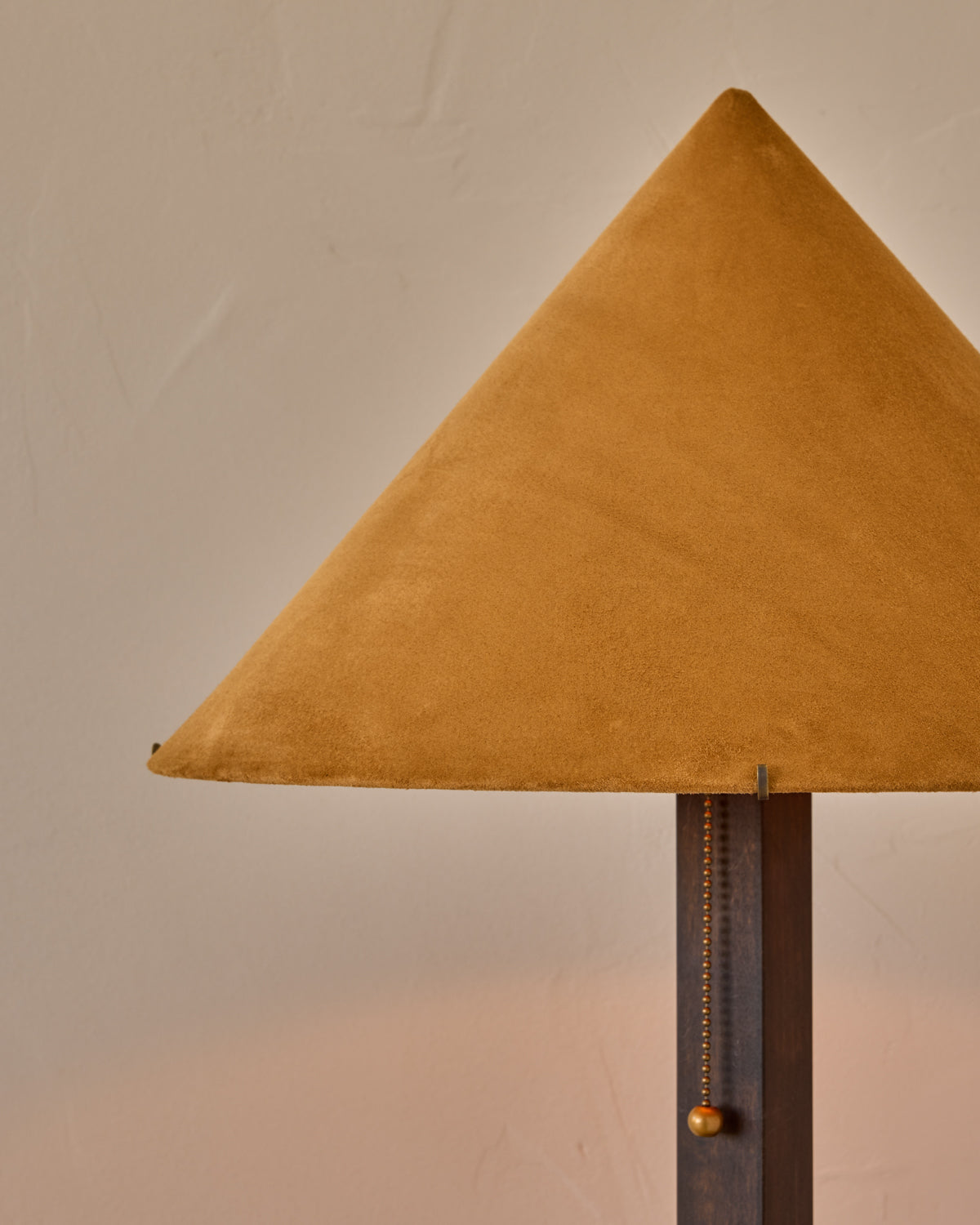 Anouck Table Lamp - Dark Wash Maple