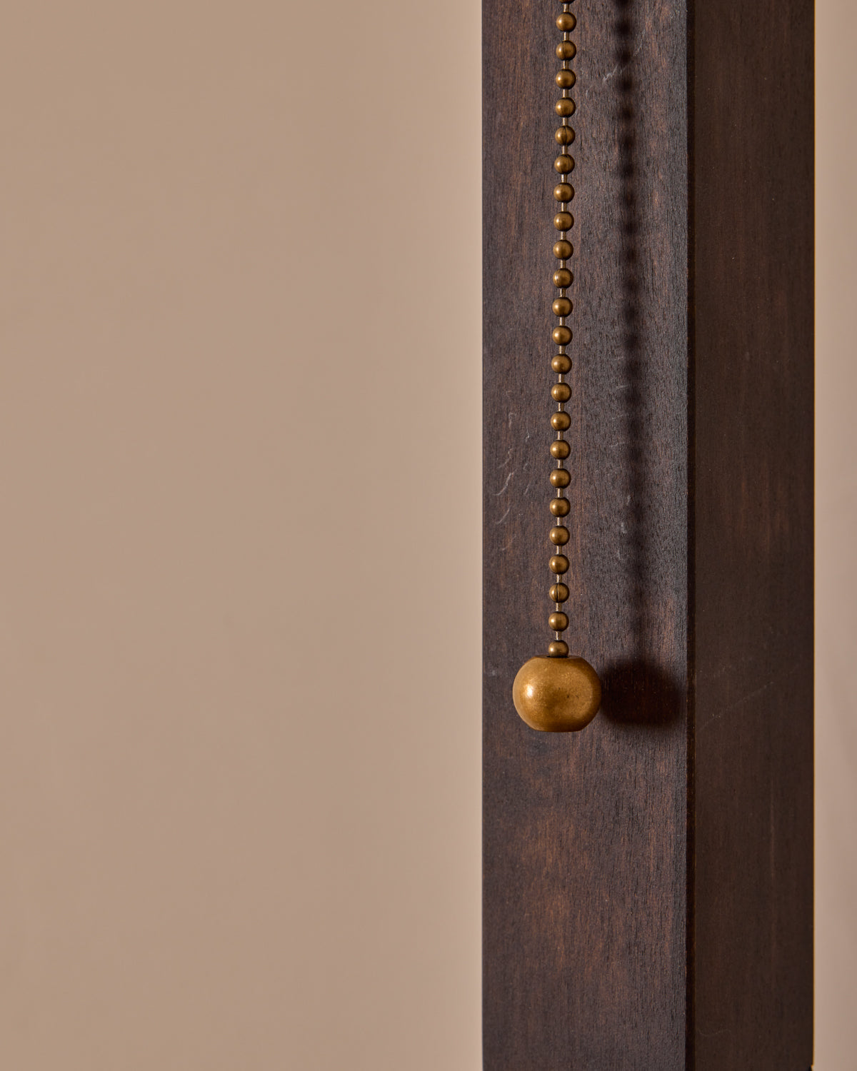 Anouck Table Lamp - Dark Wash Maple