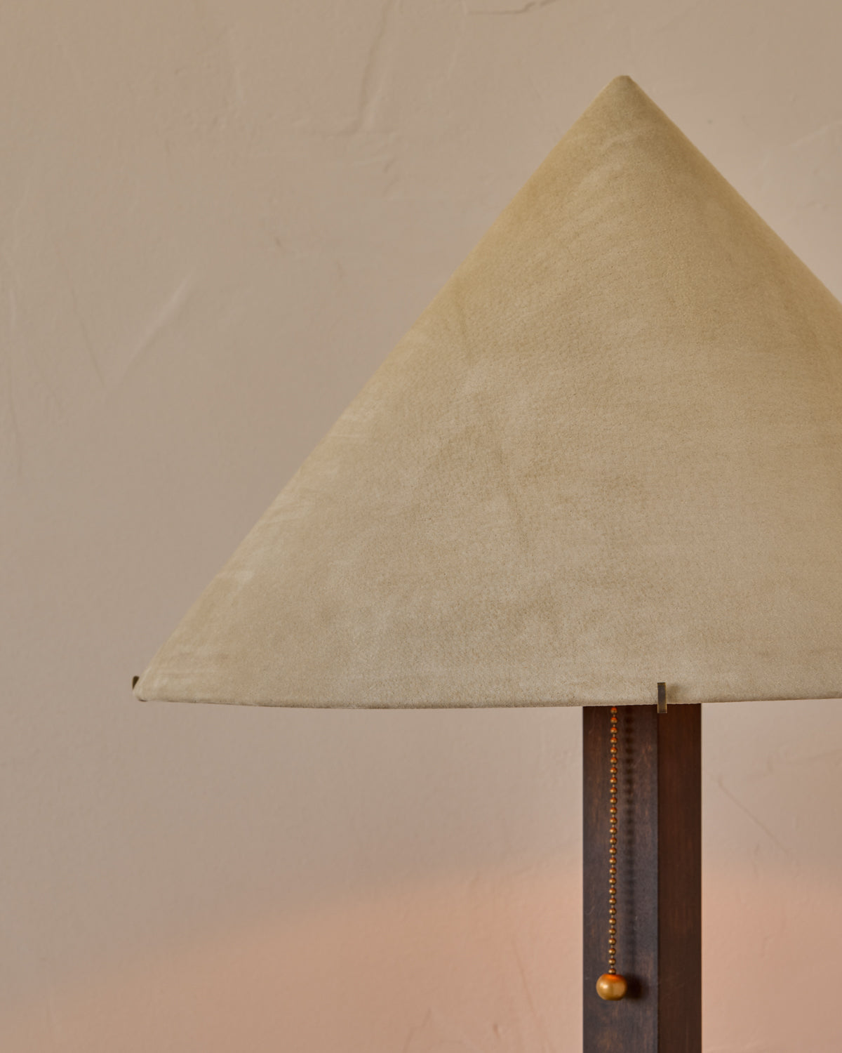Anouck Table Lamp - Dark Wash Maple