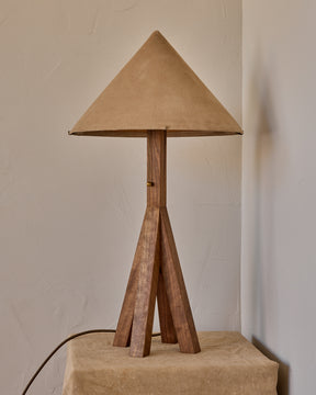 Anouck Table Lamp - Black Walnut