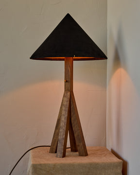 Anouck Table Lamp - Black Walnut
