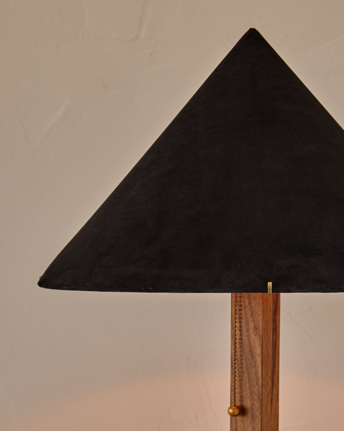 Anouck Table Lamp - Black Walnut