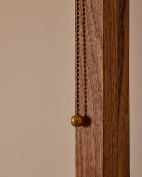 Anouck Table Lamp - Black Walnut