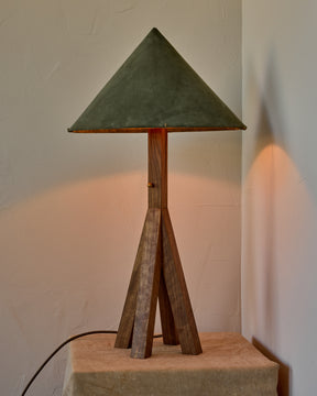 Anouck Table Lamp - Black Walnut
