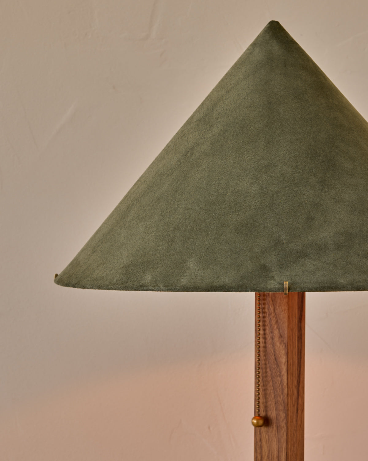 Anouck Table Lamp - Black Walnut