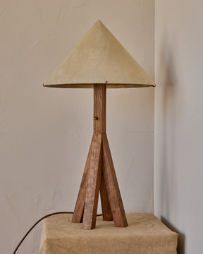 Anouck Table Lamp - Black Walnut