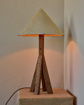 Anouck Table Lamp - Black Walnut